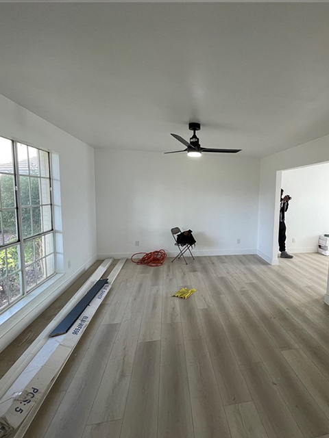 Townhouse Refurbishment Private Money Financed Living Room After